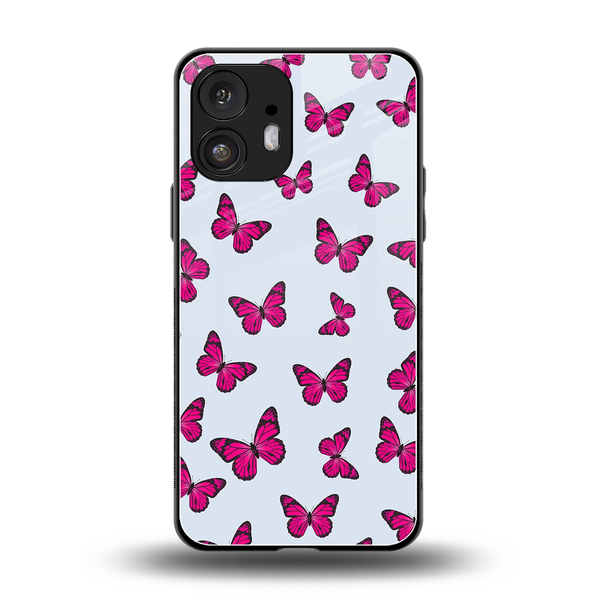 Butterfly Burst Lite back phone cover | glass case for nothing phone 2