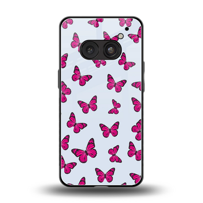 Butterfly Burst Lite back phone cover | glass case for nothing phone 2a