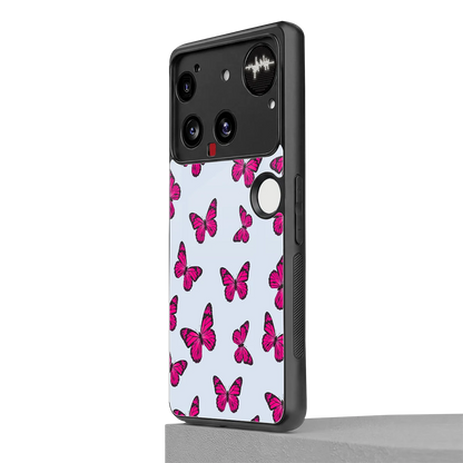 Butterfly Burst Lite nothing phone 3 mobile cover | shockproof glass phone case