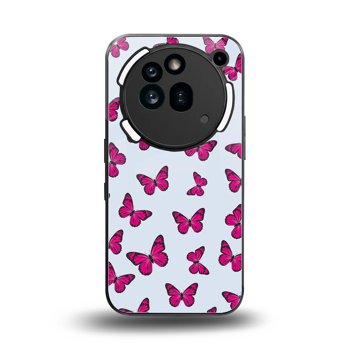 Butterfly Burst Lite back phone cover | glass case for nothing phone 3a pro