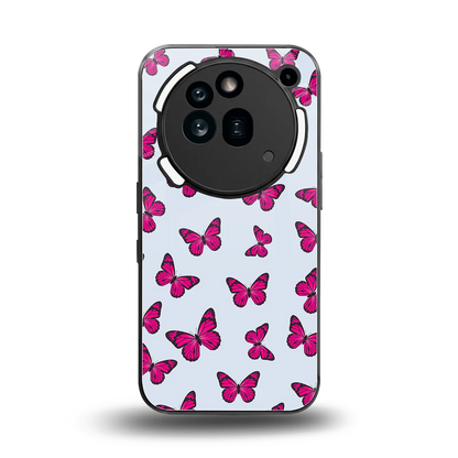 Butterfly Burst Lite back phone cover | glass case for nothing phone 3a pro