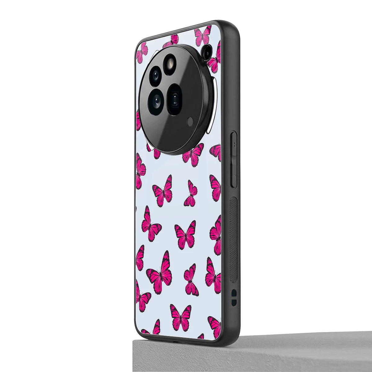 Butterfly Burst Lite nothing phone 3a pro mobile cover | shockproof glass phone case