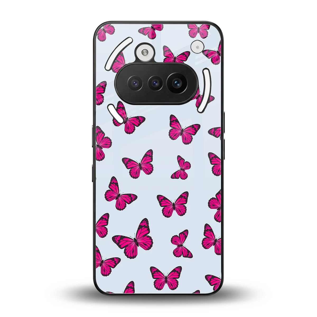 Butterfly Burst Lite back phone cover | glass case for nothing phone 3a