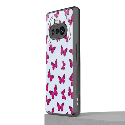 Butterfly Burst Lite nothing phone 3a mobile cover | shockproof glass phone case