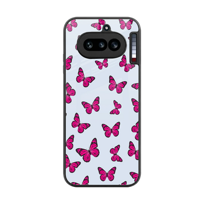 Butterfly Burst Lite back phone cover | glass case for nothing phone 4a