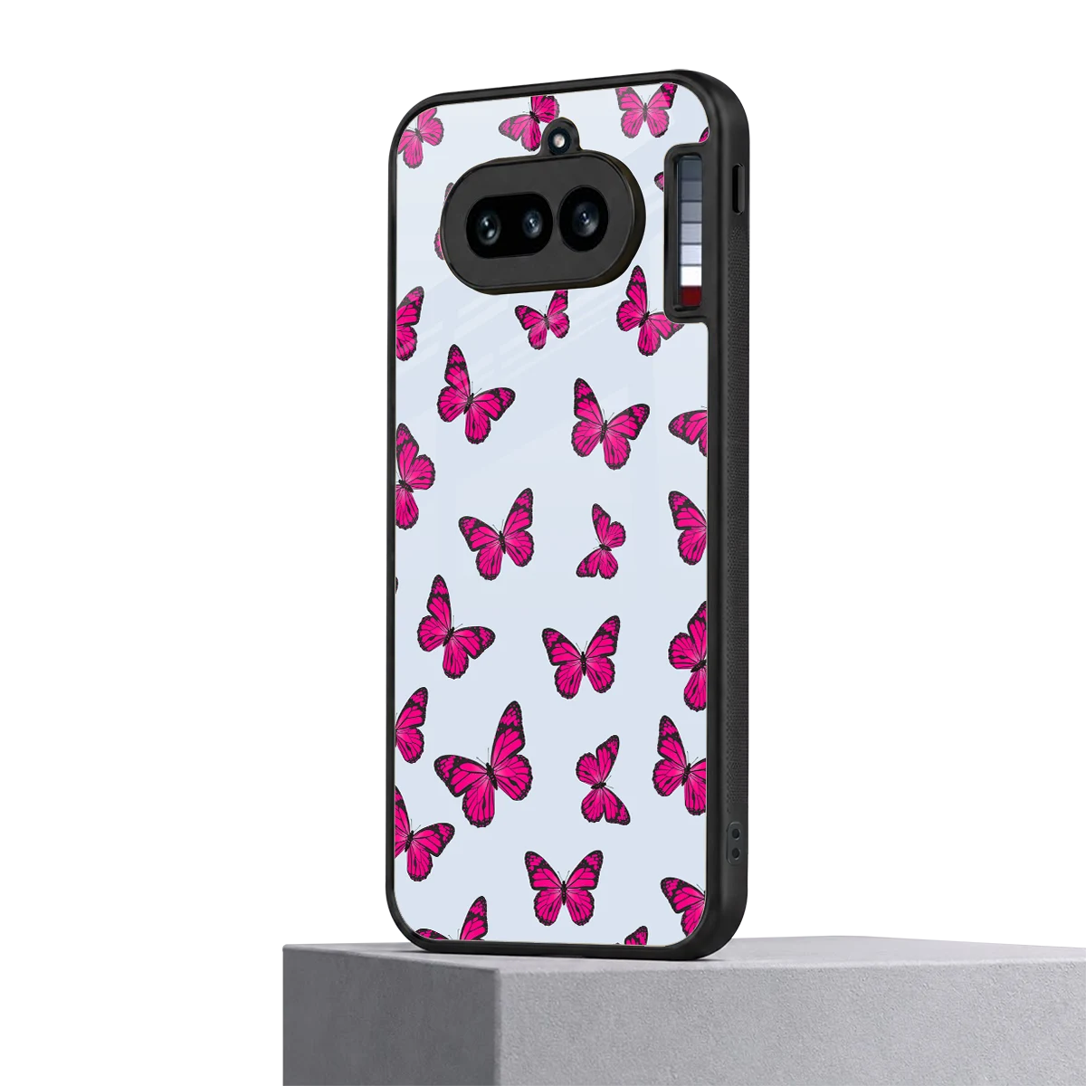 Butterfly Burst Lite nothing phone 4a mobile cover | shockproof glass phone case
