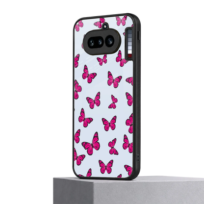Butterfly Burst Lite nothing phone 4a mobile cover | shockproof glass phone case