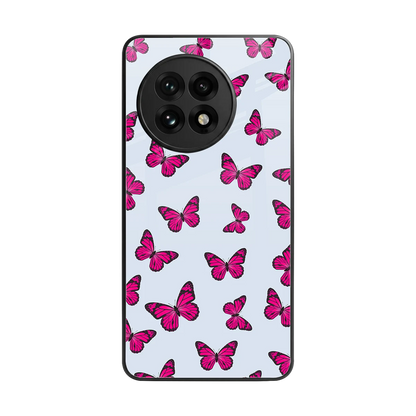 Butterfly Burst Lite back phone cover | glass case for oneplus 13r