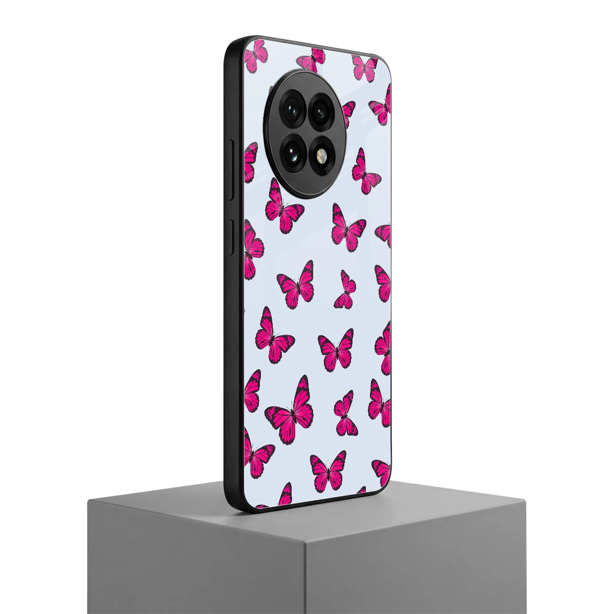 Butterfly Burst Lite oneplus 13r mobile cover | shockproof glass phone case