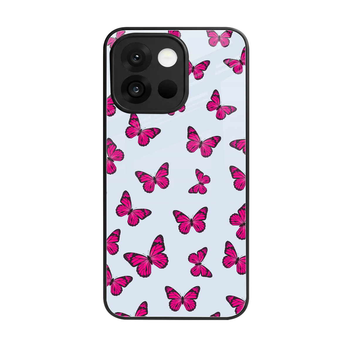 Butterfly Burst Lite back phone cover | glass case for oneplus 13s