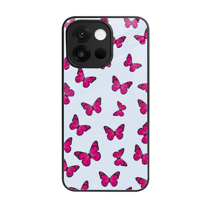 Butterfly Burst Lite back phone cover | glass case for oneplus 13s