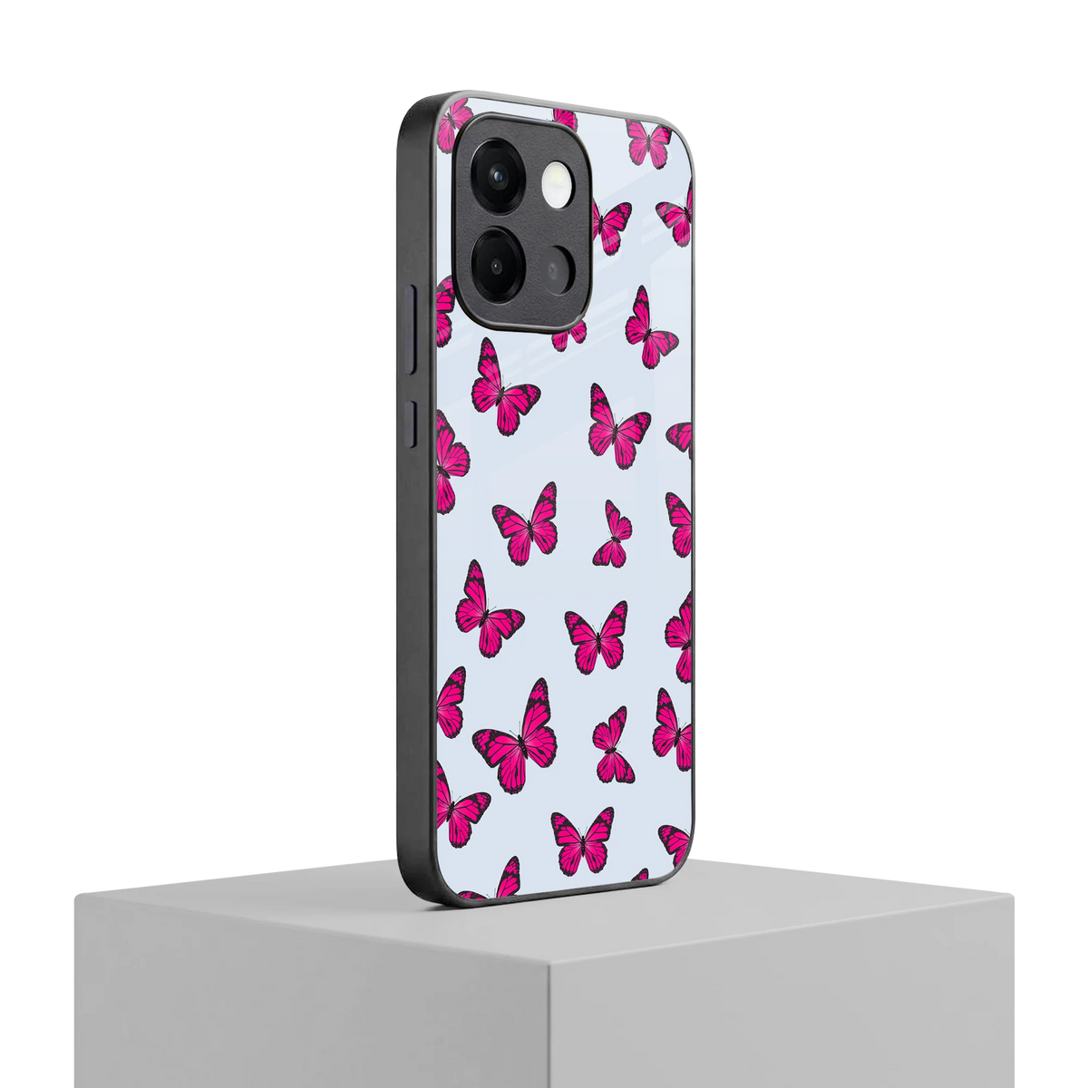 Butterfly Burst Lite oneplus 13s mobile cover | shockproof glass phone case