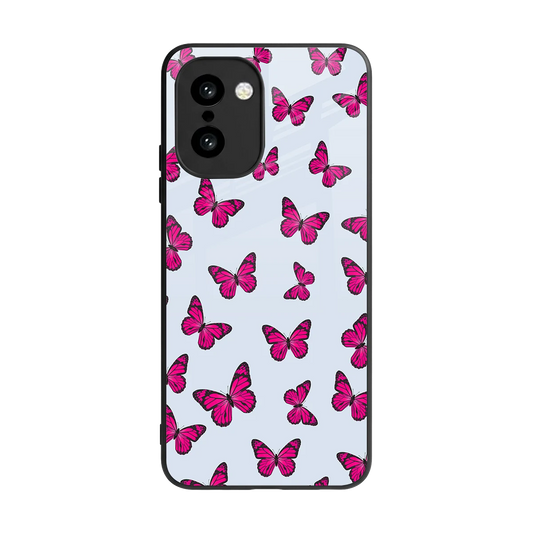 Butterfly Burst Lite back phone cover | glass case for oneplus 15r