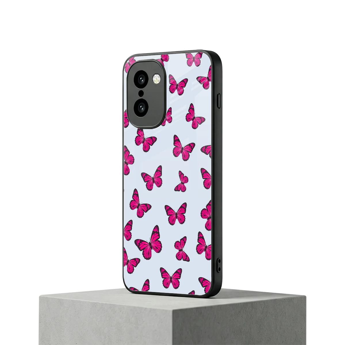 Butterfly Burst Lite oneplus 15r mobile cover | shockproof glass phone case