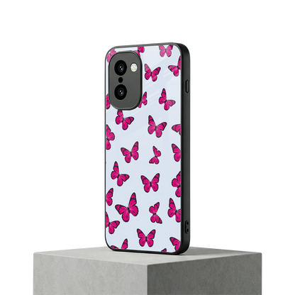 Butterfly Burst Lite oneplus 15r mobile cover | shockproof glass phone case