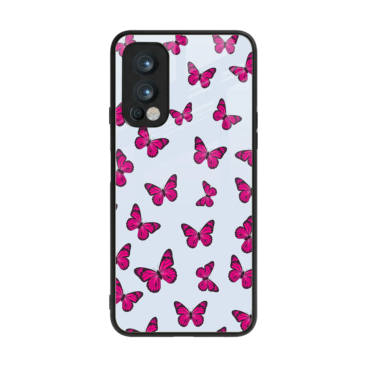 Butterfly Burst Lite back phone cover | glass case for oneplus nord 2