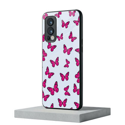 Butterfly Burst Lite oneplus nord 2 mobile cover | shockproof glass phone case