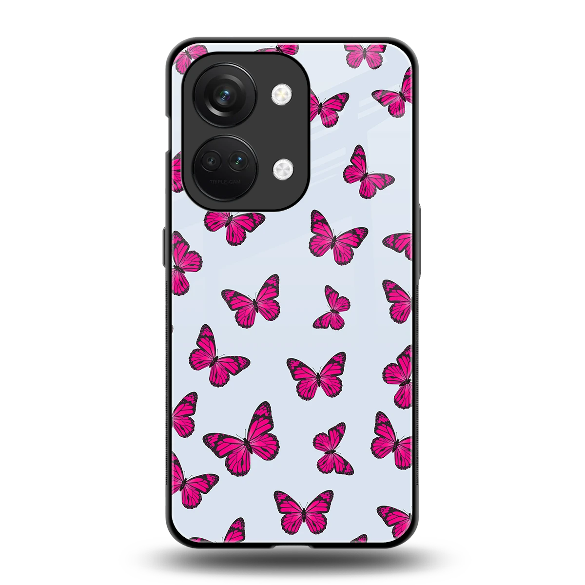 Butterfly Burst Lite back phone cover | glass case for oneplus nord 3