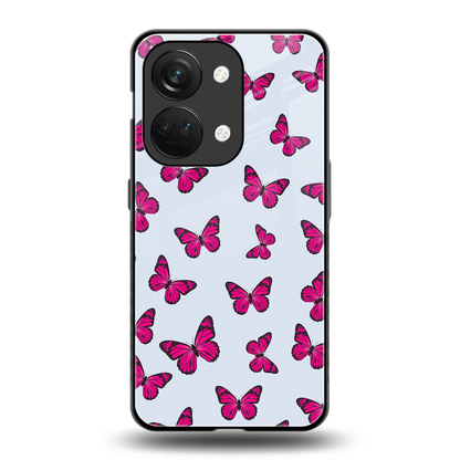 Butterfly Burst Lite back phone cover | glass case for oneplus nord 3