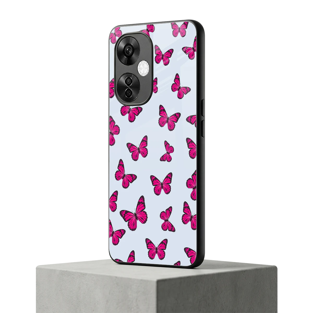 Butterfly Burst Lite oneplus nord ce 3 lite mobile cover | shockproof glass phone case