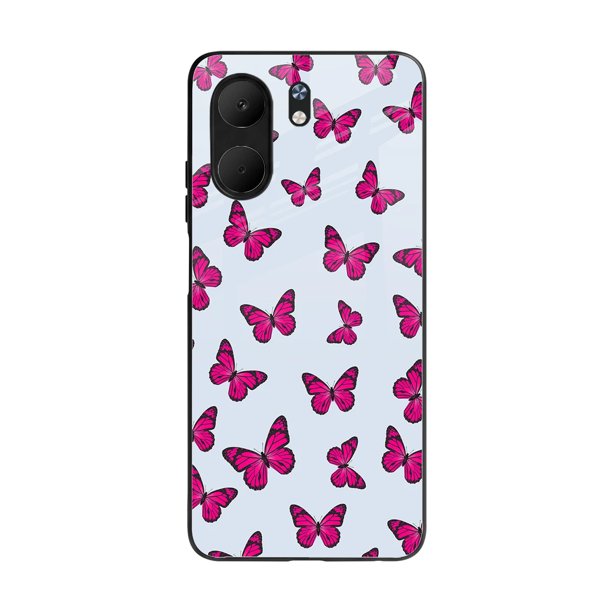 Butterfly Burst Lite back phone cover | glass case for oppo a5x 5g