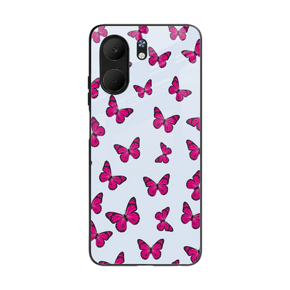 Butterfly Burst Lite back phone cover | glass case for oppo a5x 5g