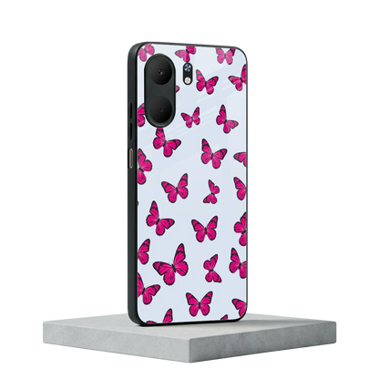 Butterfly Burst Lite oppo a5x 5g mobile cover | shockproof glass phone case