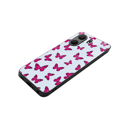 Butterfly Burst Lite stylish phone case for oppo a5x 5g | glossy glass and slim fit