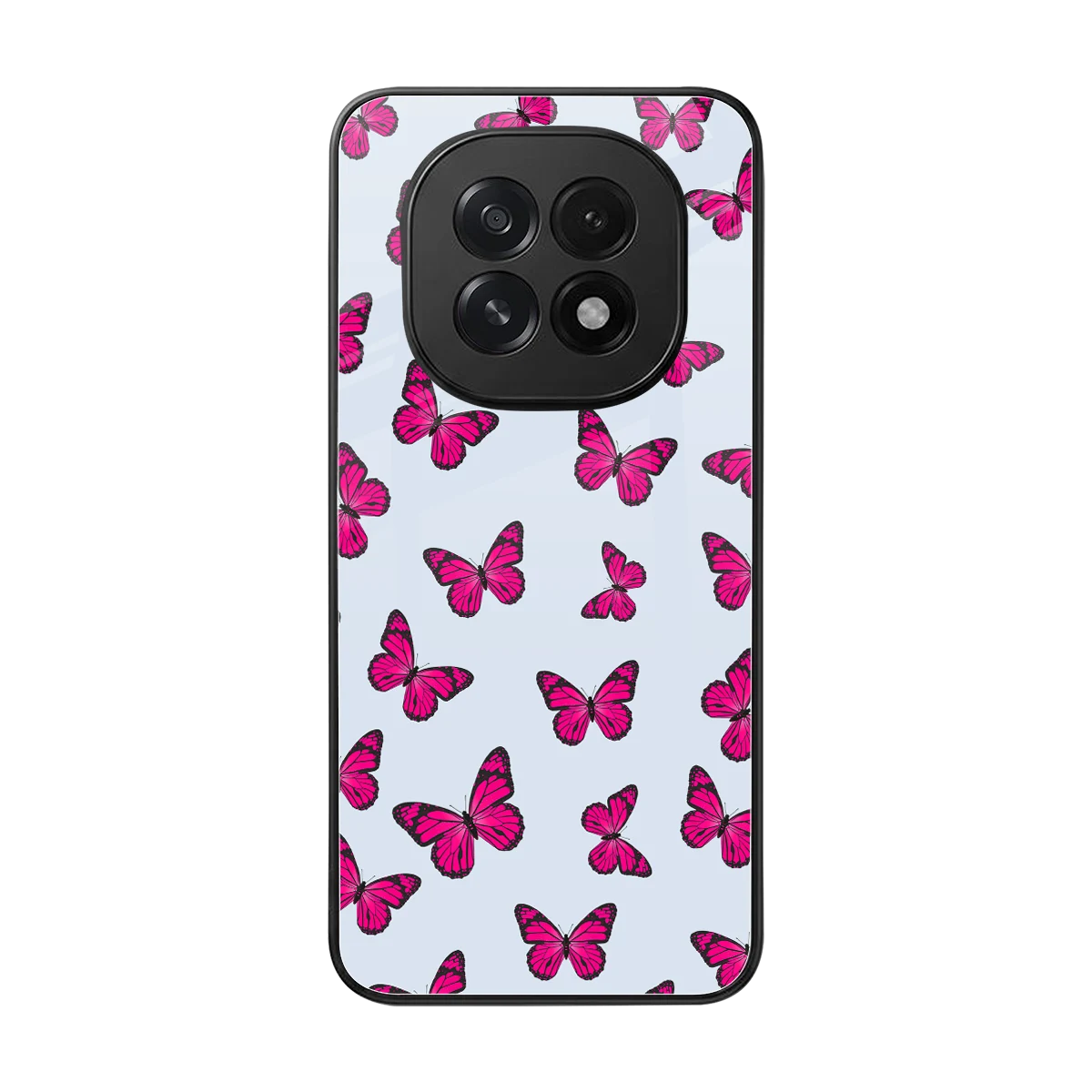 Butterfly Burst Lite back phone cover | glass case for oppo f29 5g