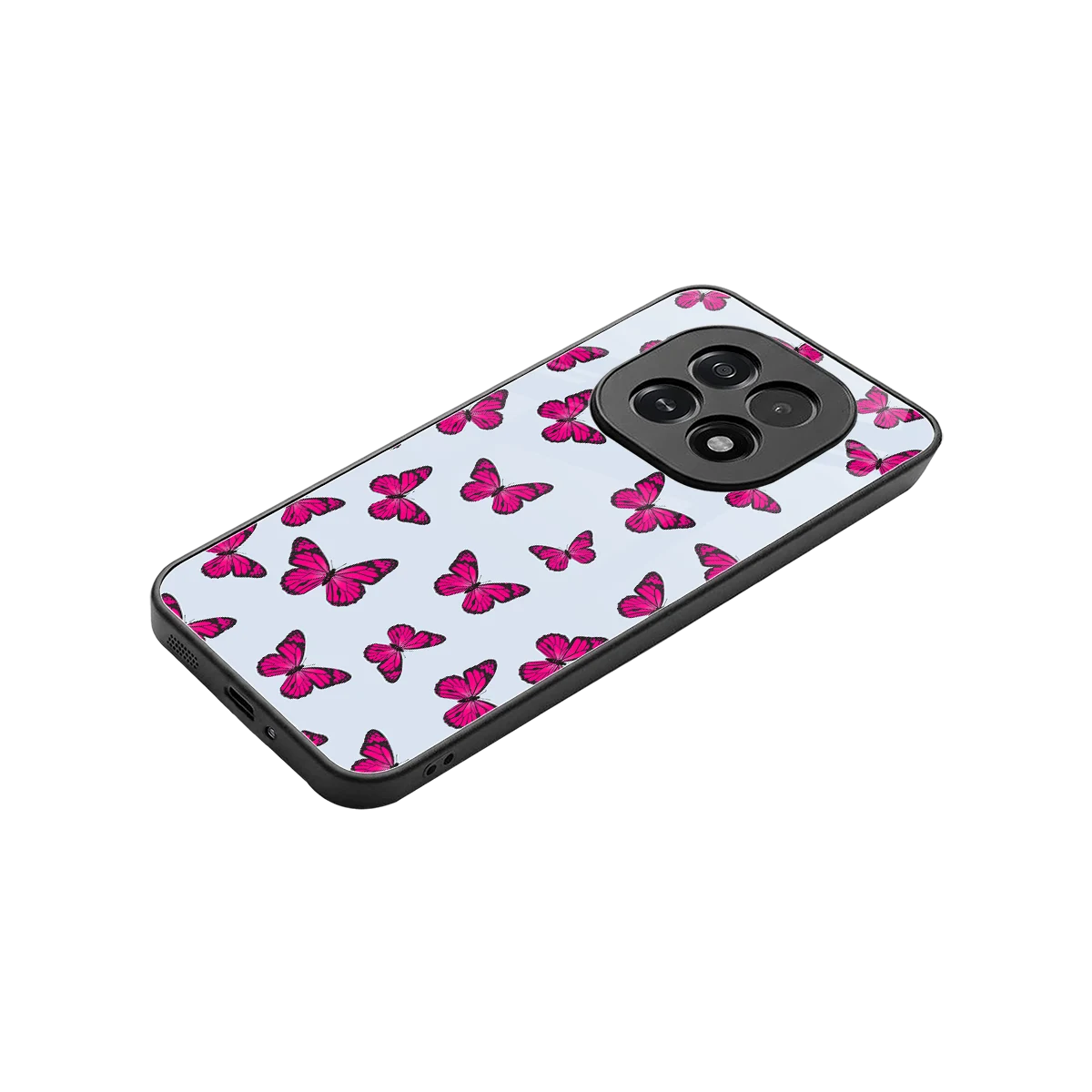 Butterfly Burst Lite stylish phone case for oppo f29 5g | glossy glass and slim fit