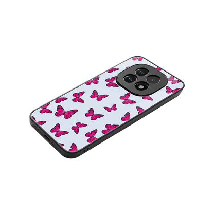 Butterfly Burst Lite stylish phone case for oppo f29 5g | glossy glass and slim fit