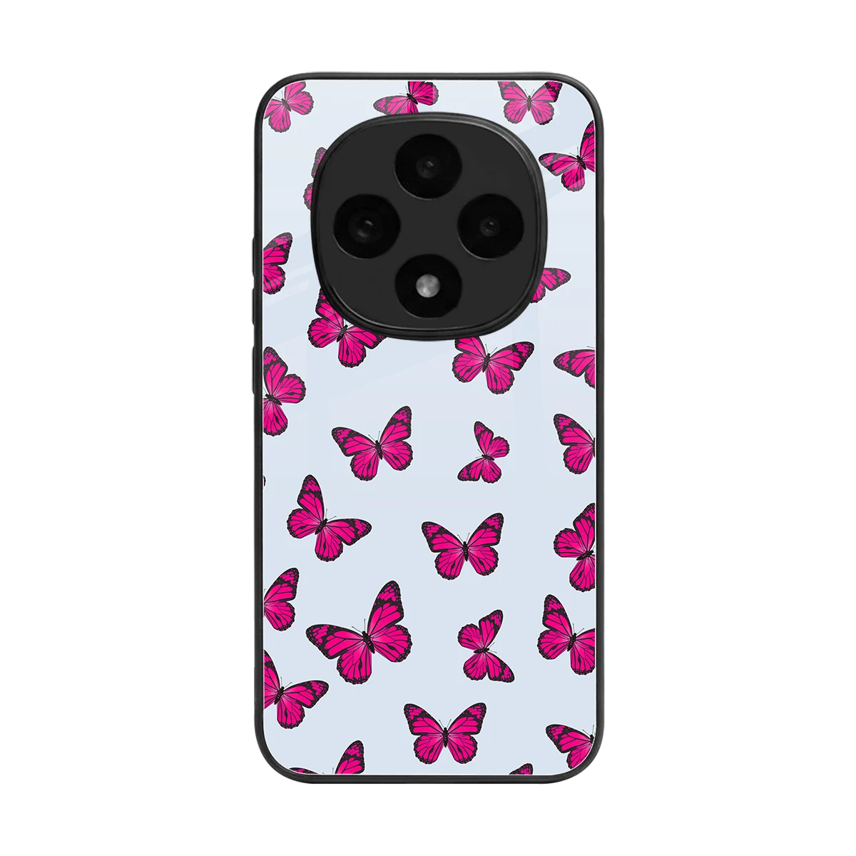 Butterfly Burst Lite back phone cover | glass case for oppo f31 pro 5g