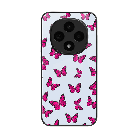 Butterfly Burst Lite back phone cover | glass case for oppo f31 pro 5g
