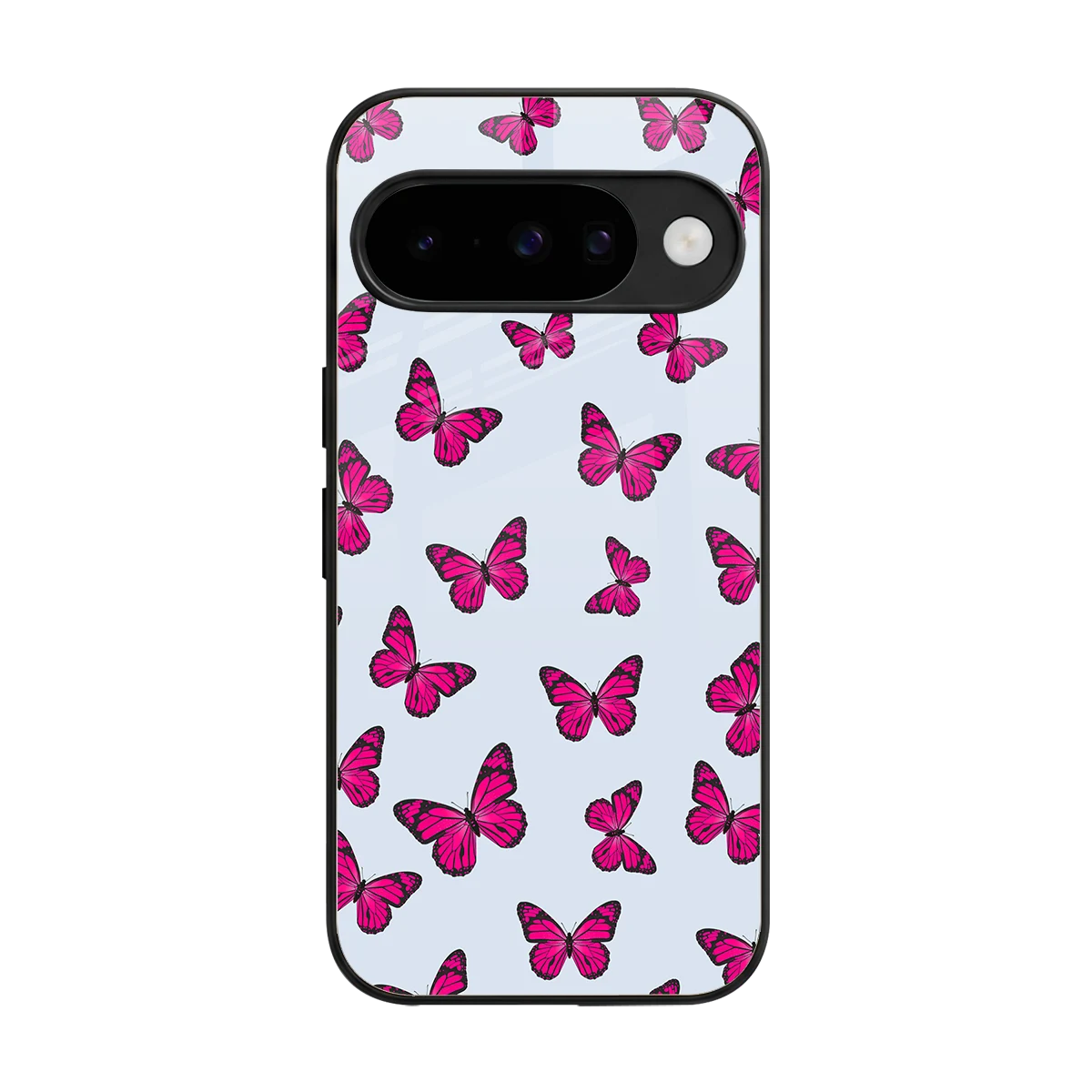 Butterfly Burst Lite back phone cover | glass case for google pixel 10
