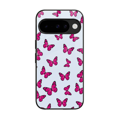 Butterfly Burst Lite back phone cover | glass case for google pixel 10