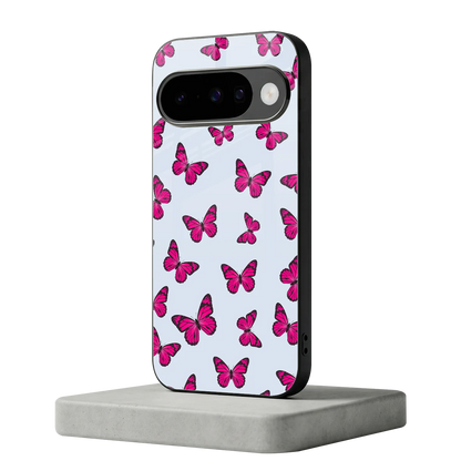 Butterfly Burst Lite google pixel 10 mobile cover | shockproof glass phone case