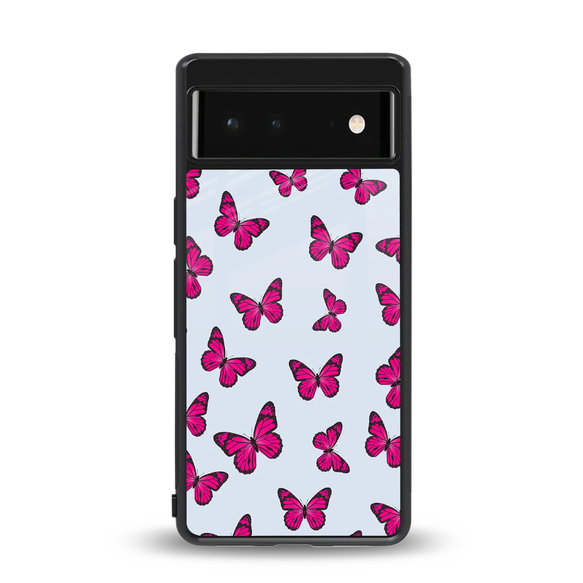 Butterfly Burst Lite back phone cover | glass case for google pixel 6