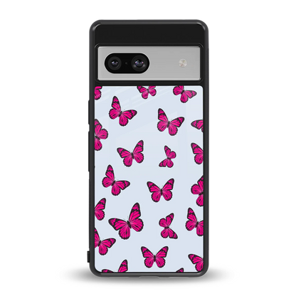 Butterfly Burst Lite back phone cover | glass case for google pixel 7a
