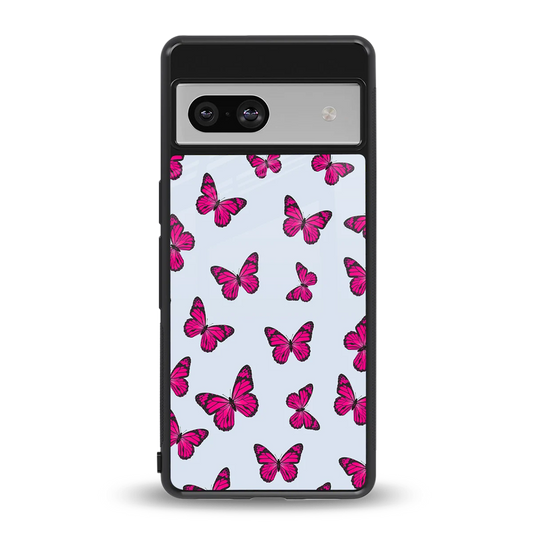 Butterfly Burst Lite back phone cover | glass case for google pixel 7a