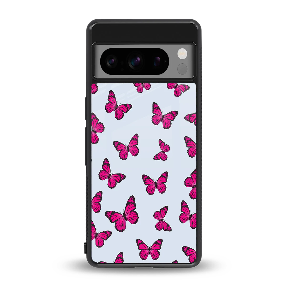 Butterfly Burst Lite back phone cover | glass case for google pixel 8 pro