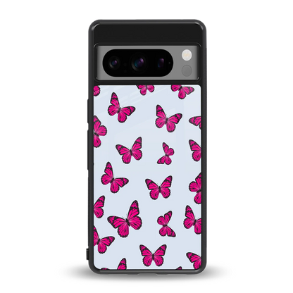 Butterfly Burst Lite back phone cover | glass case for google pixel 8 pro