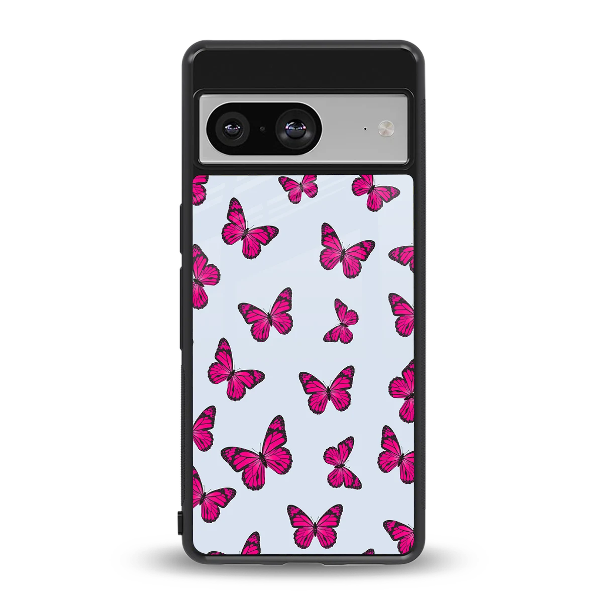 Butterfly Burst Lite back phone cover | glass case for google pixel 8