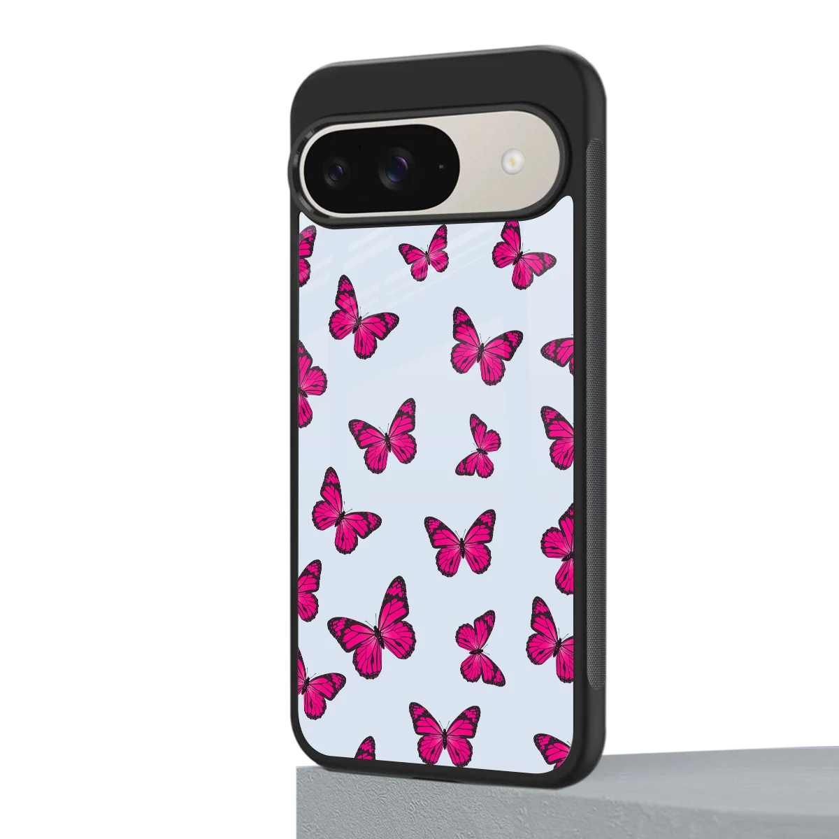 Butterfly Burst Lite google pixel 9 mobile cover | shockproof glass phone case