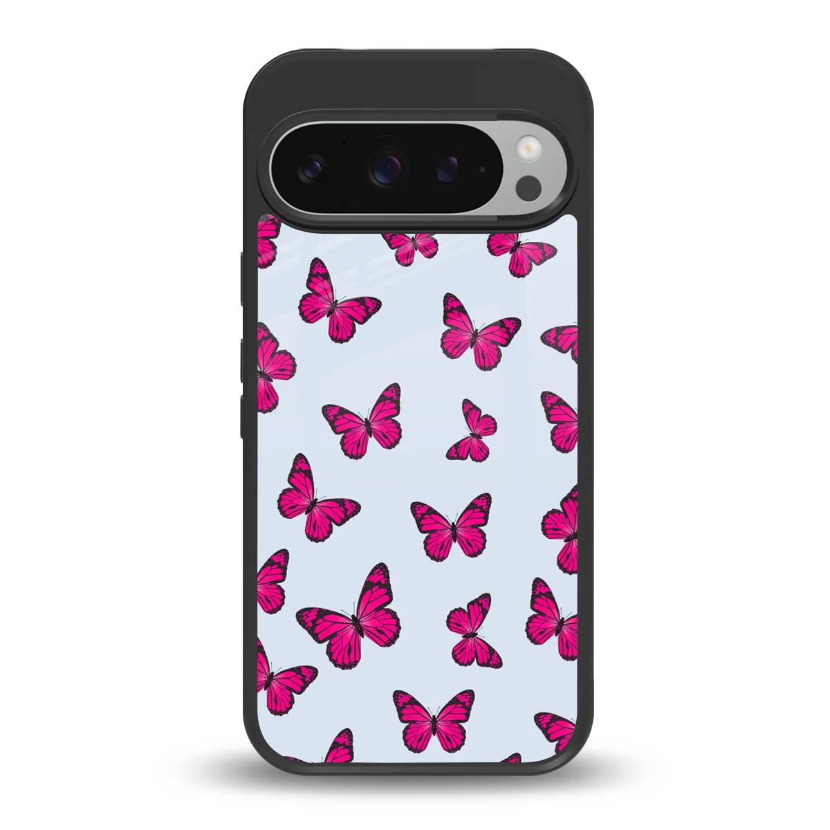 Butterfly Burst Lite back phone cover | glass case for google pixel 9 pro