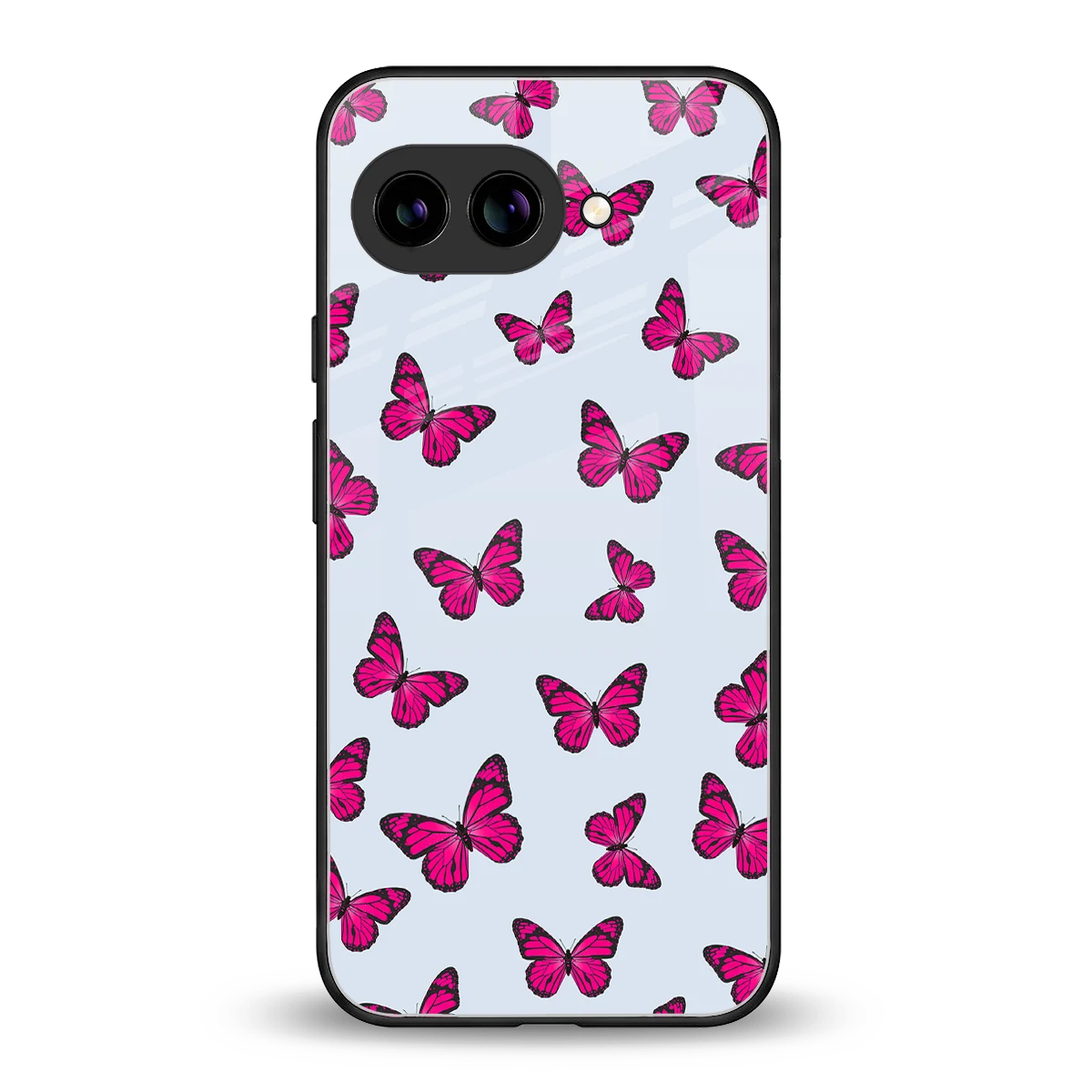 Butterfly Burst Lite back phone cover | glass case for google pixel 9a
