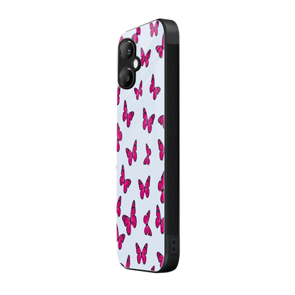 Butterfly Burst Lite samsung galaxy a06 5g mobile cover | shockproof glass phone case
