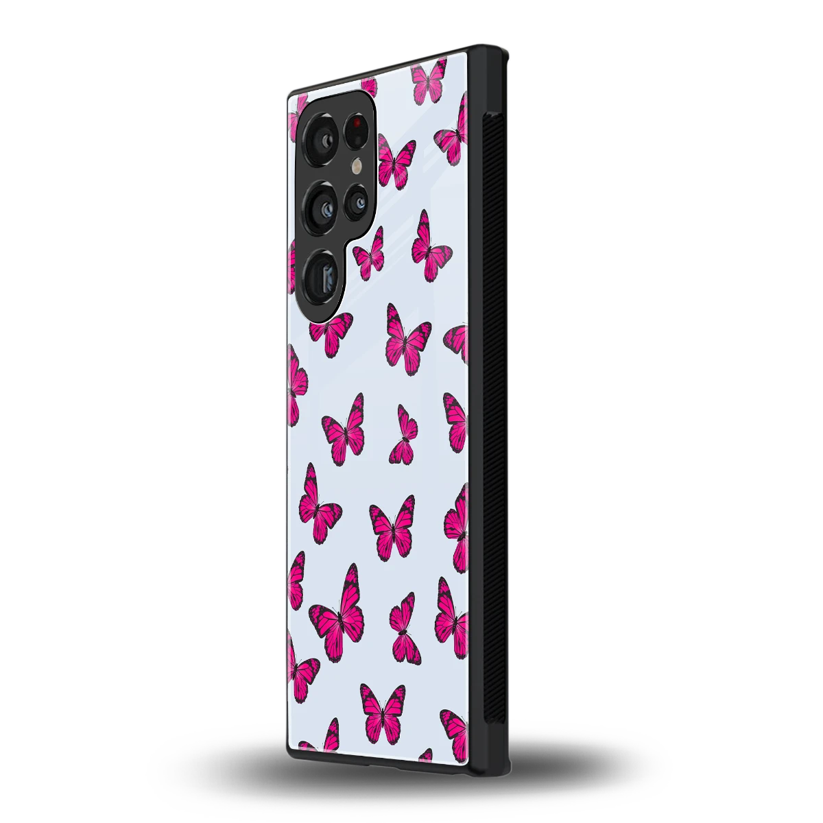 Butterfly Burst Lite samsung galaxy s24 ultra mobile cover | shockproof glass phone case