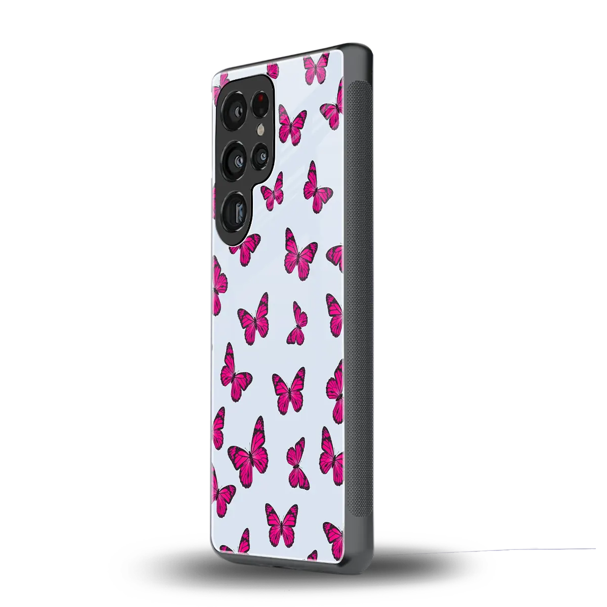 Butterfly Burst Lite samsung galaxy s25 ultra mobile cover | shockproof glass phone case