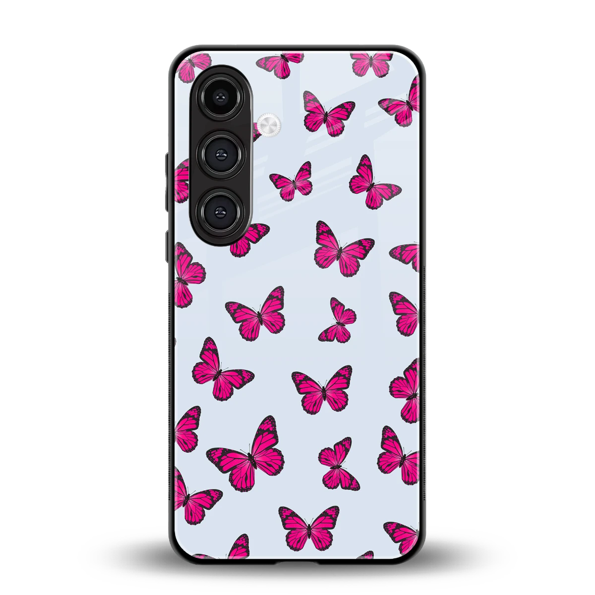 Butterfly Burst Lite back phone cover | glass case for samsung galaxy s26