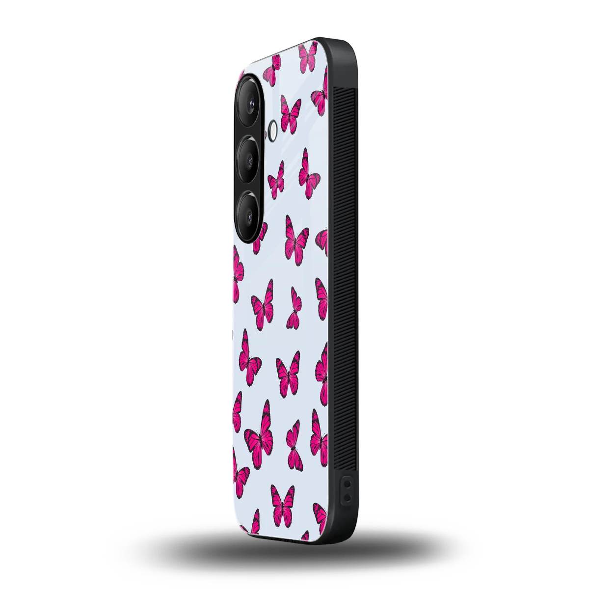 Butterfly Burst Lite samsung galaxy s24 mobile cover | shockproof glass phone case